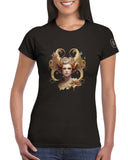 T-shirt Zodiac Goddess Lion - 100% coton