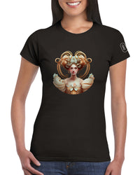 T-shirt Zodiac Goddess Cancer - 100% Coton