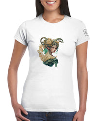 T-shirt Zodiac Goddess Capricorne - 100% Coton