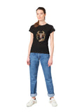 T-shirt Zodiac Goddess Lion - 100% coton