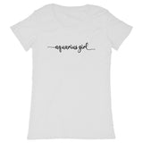 T-shirt Aquarius Girl - Coton Bio