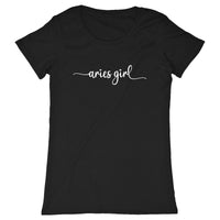 T-shirt Aries Girl - Coton Bio