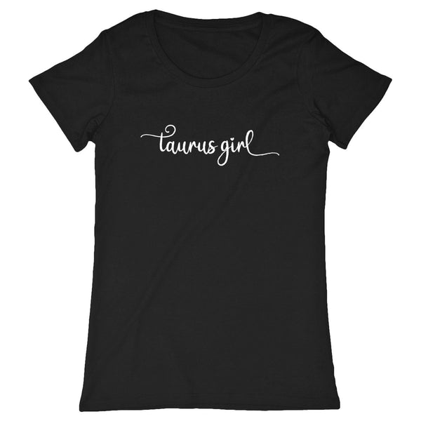 T-shirt Taurus Girl - Coton Bio
